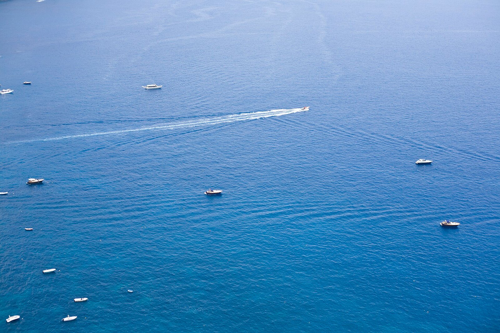 Costa Amalfitana vista de Positano, Itália